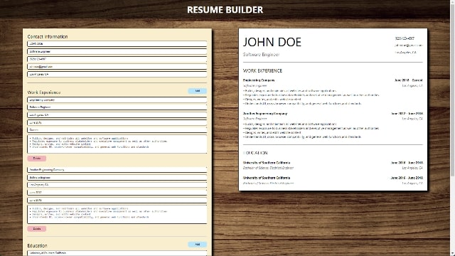 Resume Maker